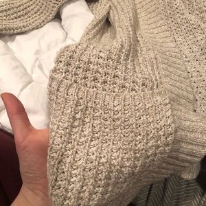 Beige express cardigan